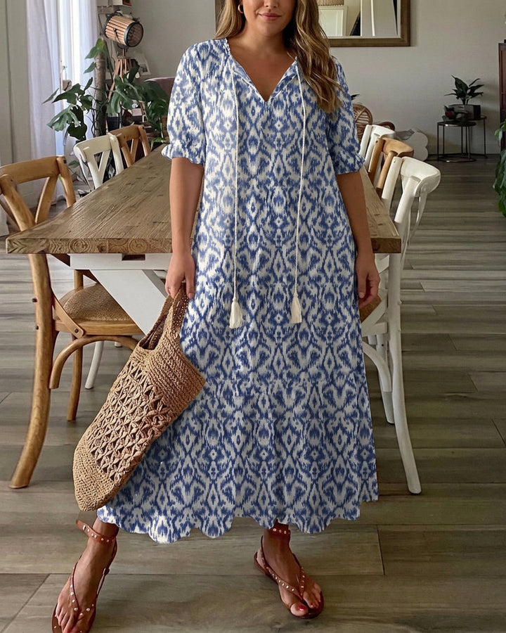 Rosalind - Robe Boho Ventre Couvert