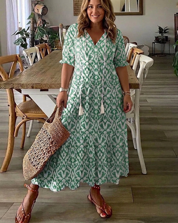 Rosalind - Robe Boho Ventre Couvert