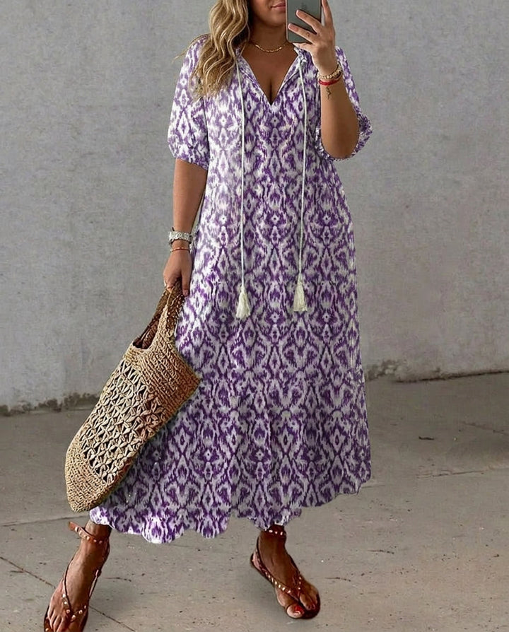 Rosalind - Robe Boho Ventre Couvert