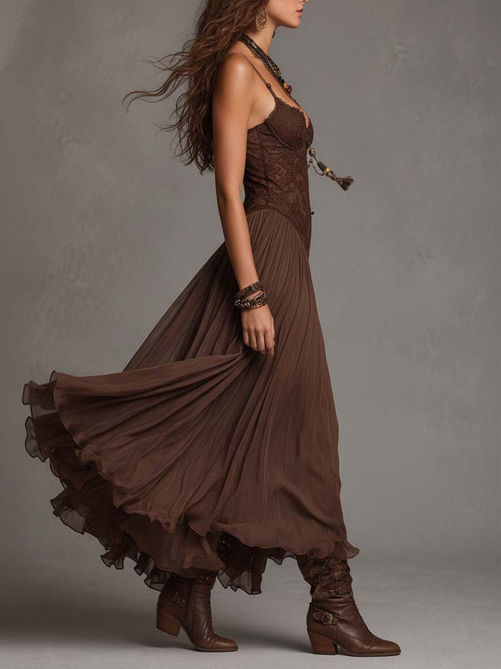 Robe femme enchantement bohème