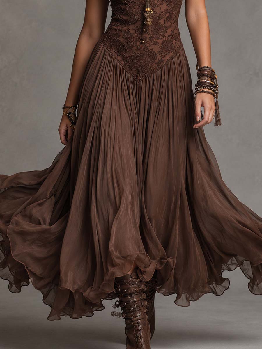 Robe femme enchantement bohème