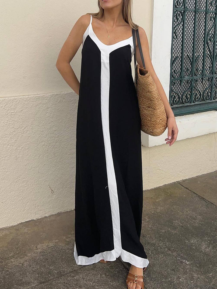 Silvana | Robe Midi Colorblock