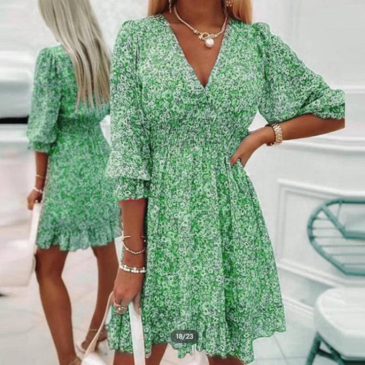 Vera | Robe Fleurie Élégante