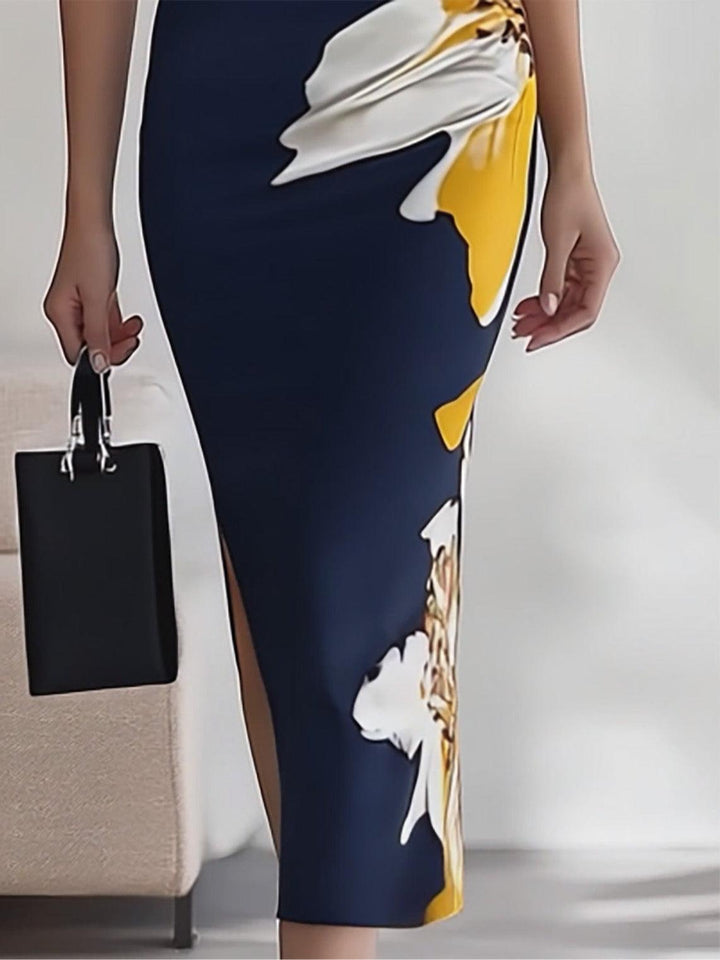 Lily | Robe Midi Élégante pour Festival Glamour de Plage