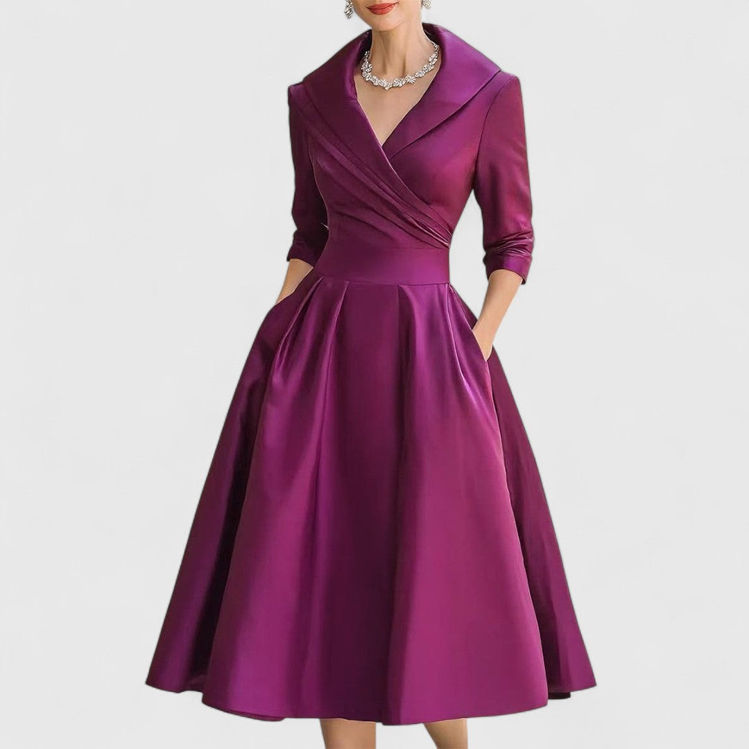 Marley Quinn | Robe Midi Élégante