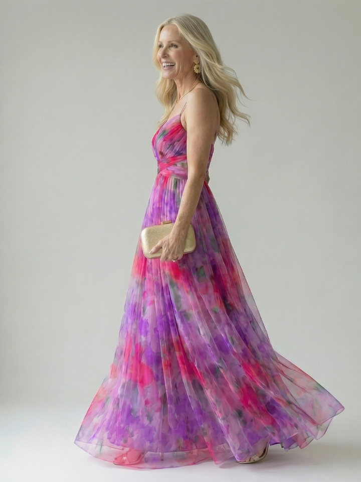 Isel | Robe Maxi Portefeuille Souple