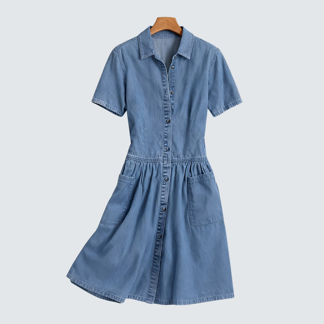Emma | Robe en Denim du Quotidien