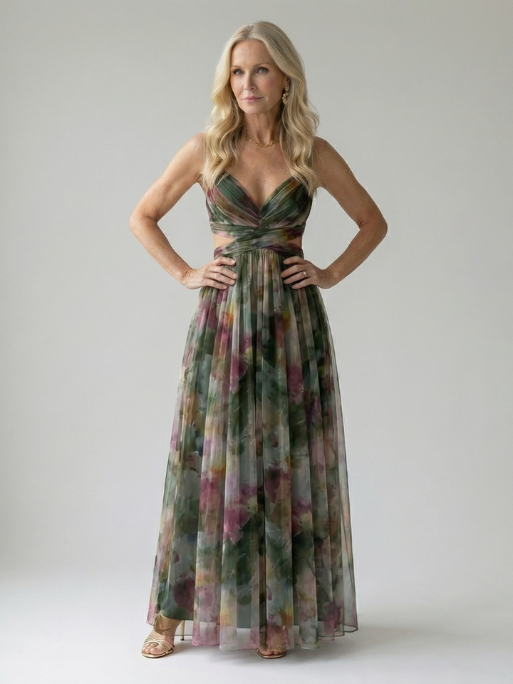Isel | Robe Maxi Portefeuille Souple