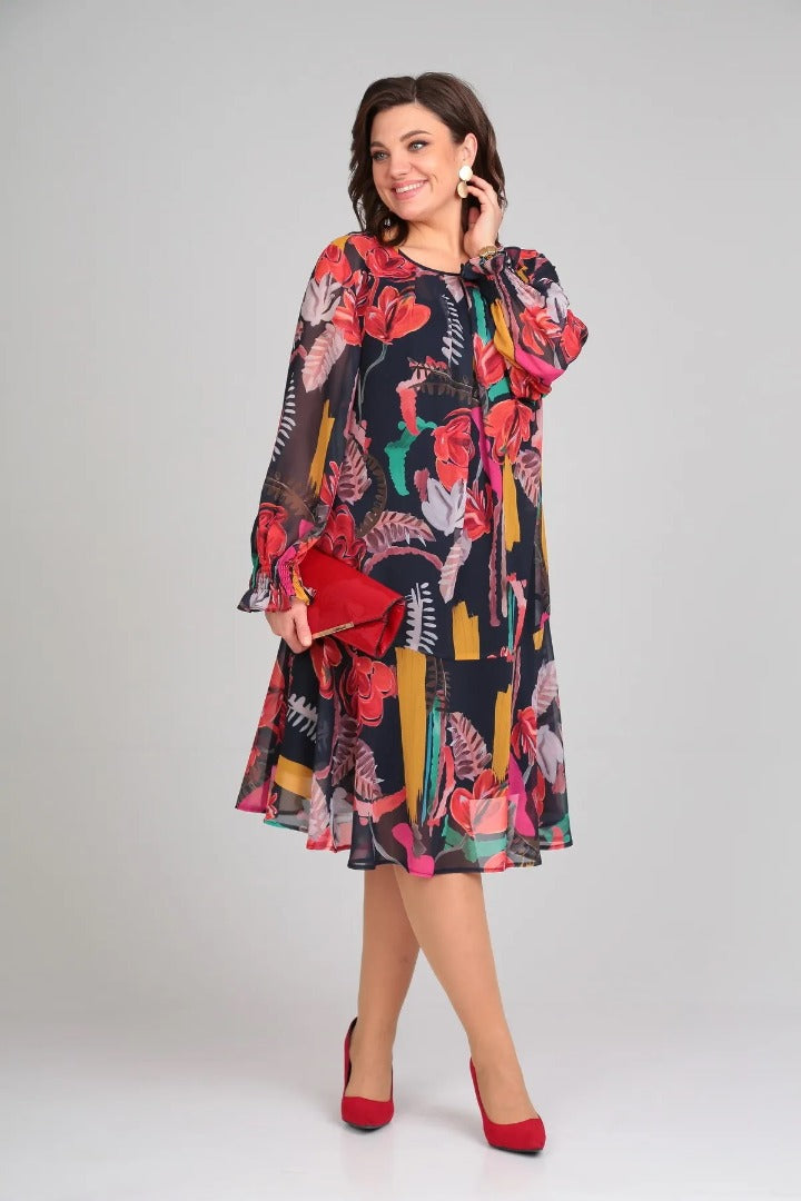 Florida – Robe élégante à fleurs