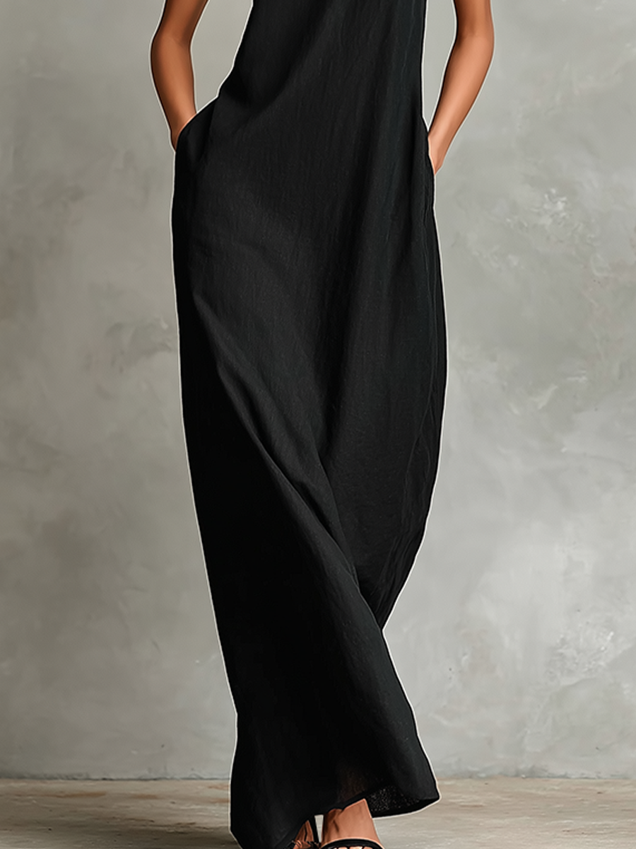 Caterina | Robe longue minimaliste