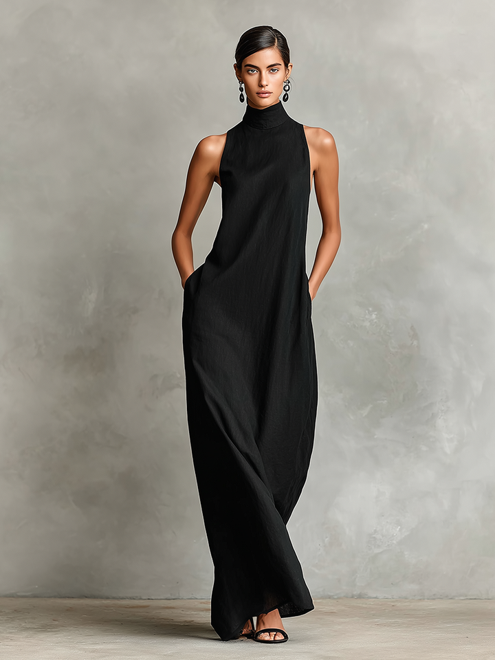 Caterina | Robe longue minimaliste