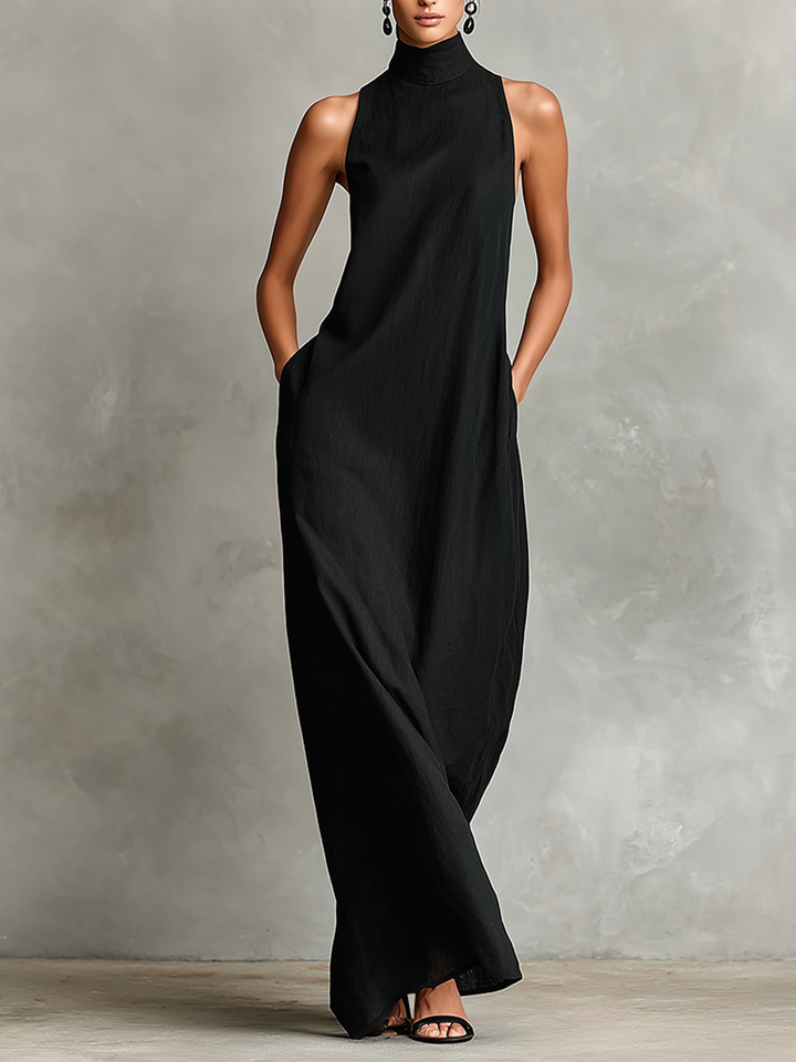 Caterina | Robe longue minimaliste