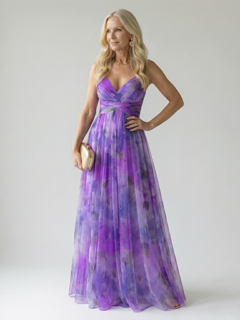 Isel | Robe Maxi Portefeuille Souple