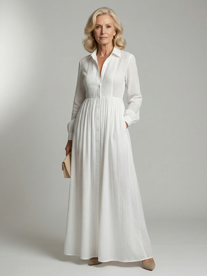 Lioren | Robe Maxi Douce et Fluide