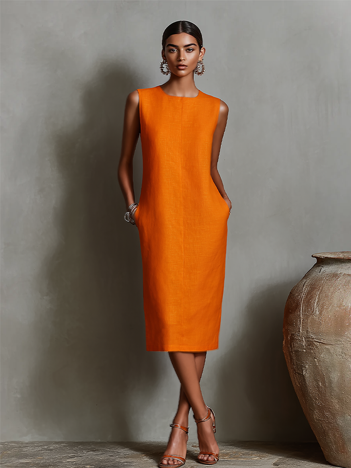 Molly™ Robe Midi à Poches