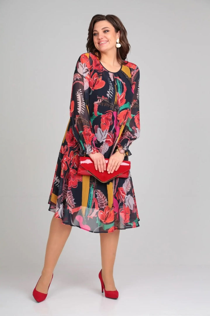 Florida – Robe élégante à fleurs