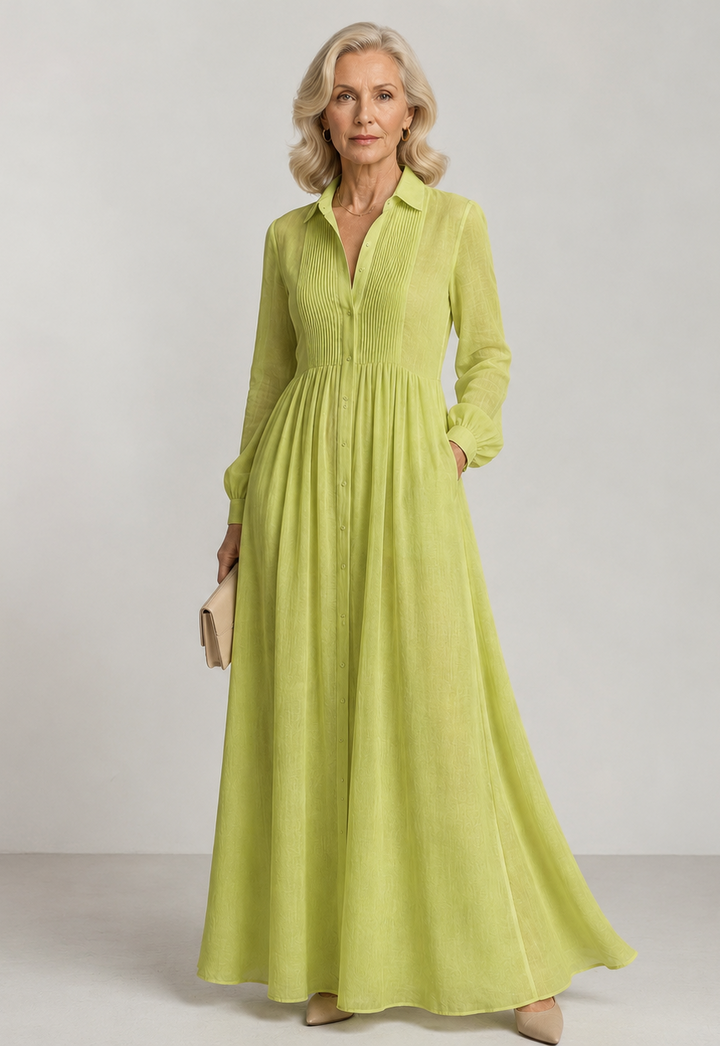 Lioren | Robe Maxi Douce et Fluide