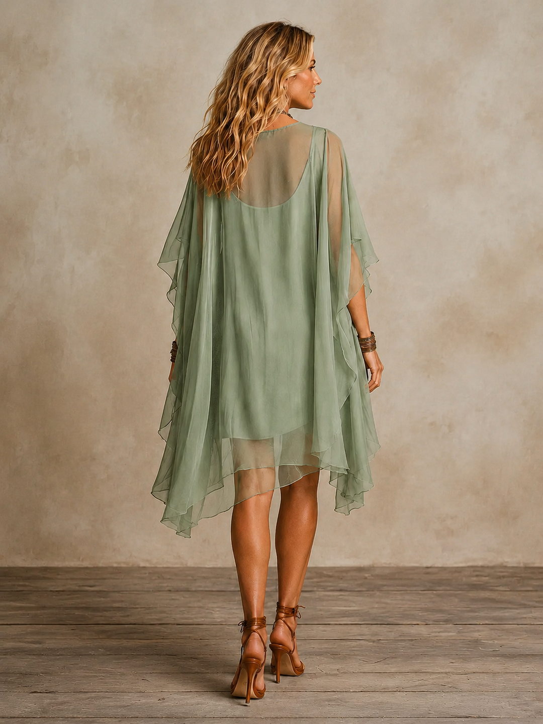 Ella | Robe mini bohème à volants