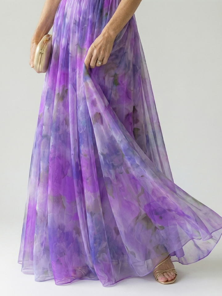 Isel | Robe Maxi Portefeuille Souple