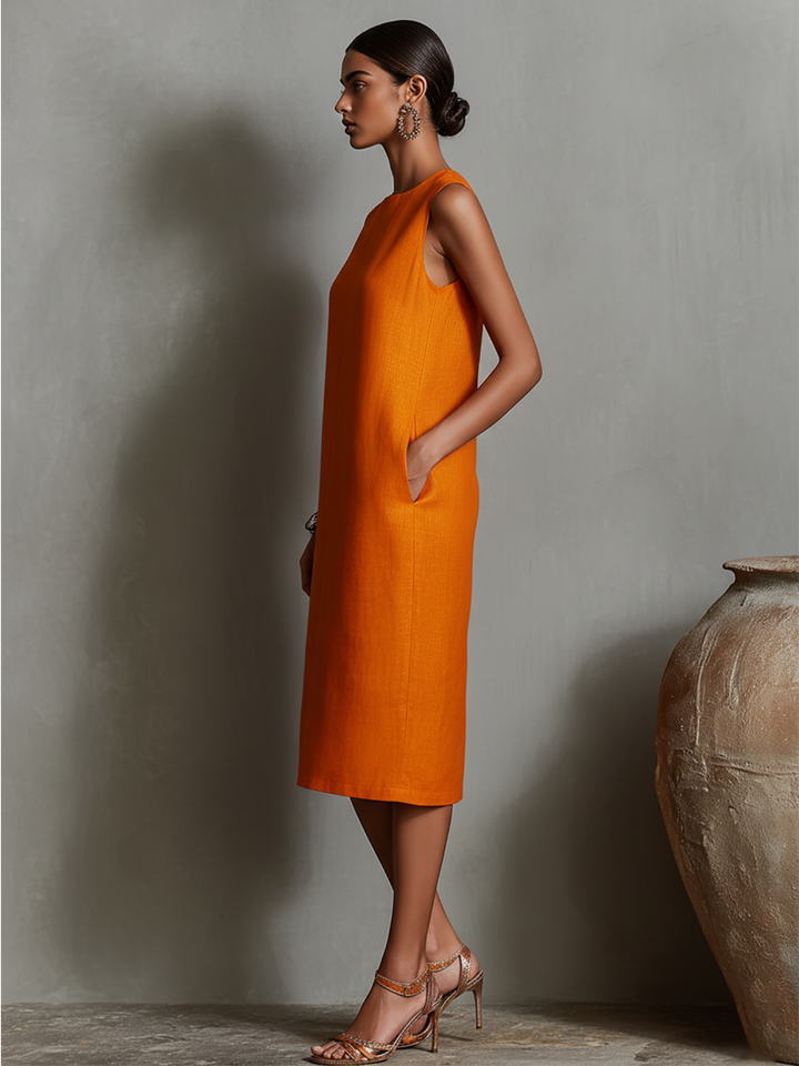 Molly™ Robe Midi à Poches