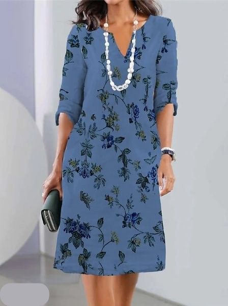 Scarlett | Robe Fleurie à Volants Superposés