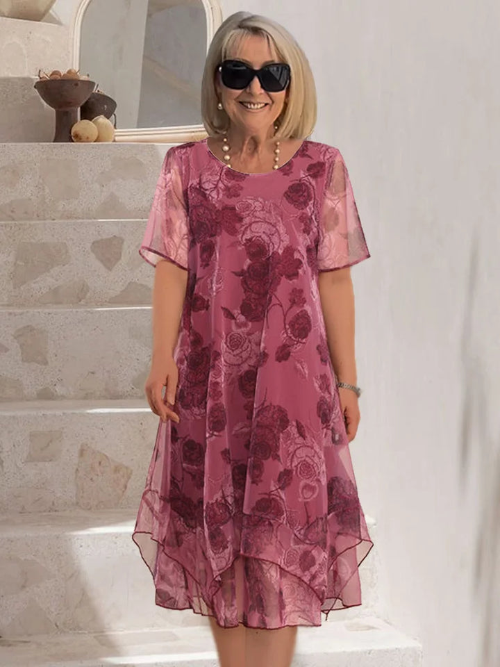Marielle | Robe Plissée Élégante et Confortable