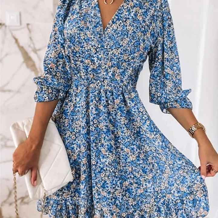 Vera | Robe Fleurie Élégante