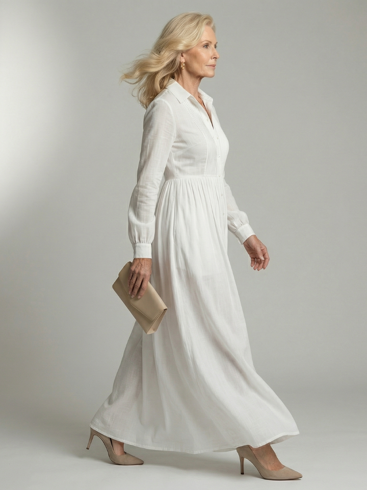 Lioren | Robe Maxi Douce et Fluide