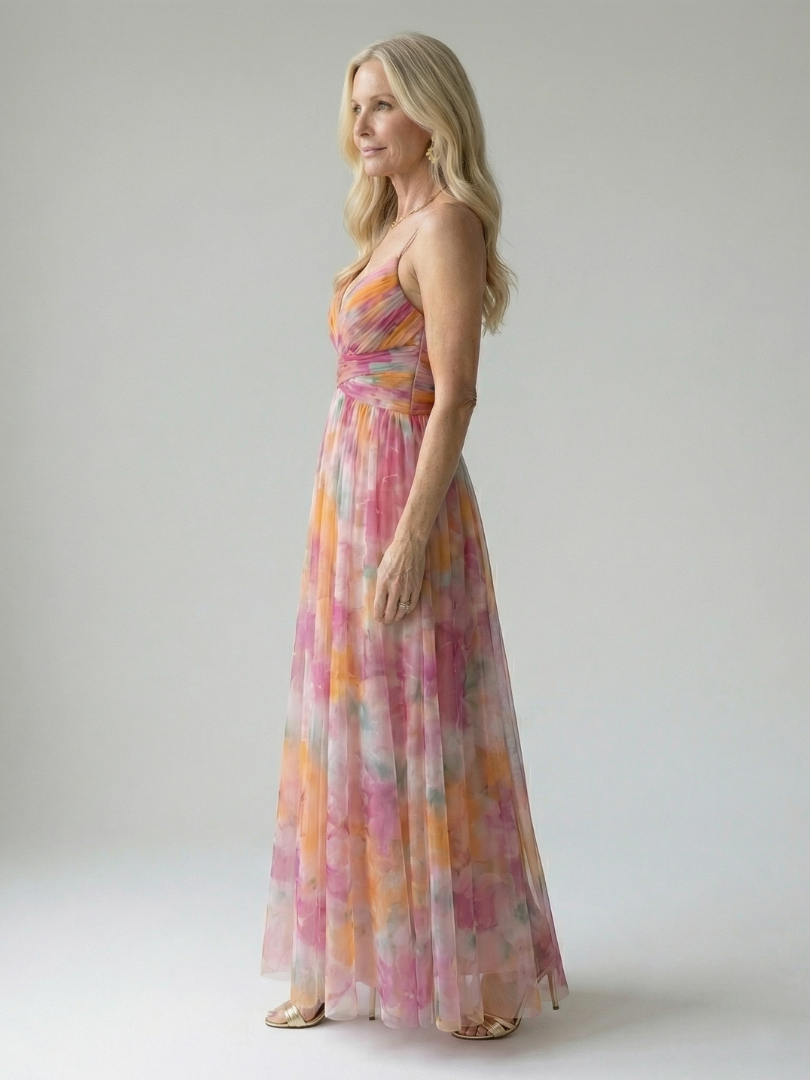 Maison Collete Paris | Robe Maxi Portefeuille Douce