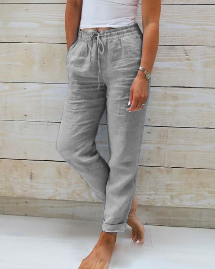 Aurora | Pantalon Décontracté à Cordon