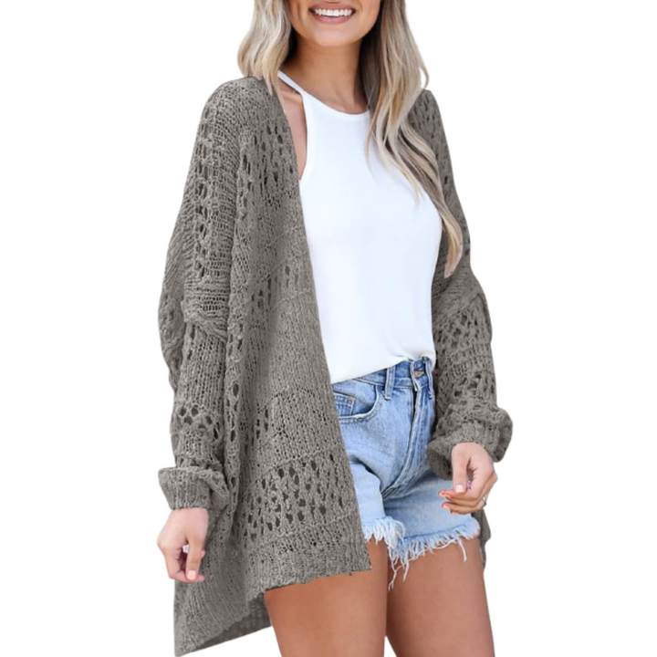 NAOMI | Cardigan d'Été Bohème Oversize Léger