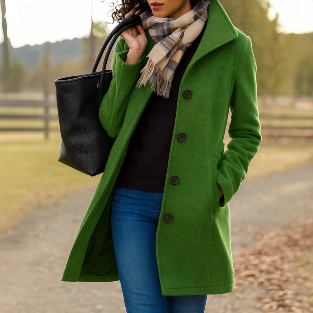 Aurora | Manteau à Un Bouton