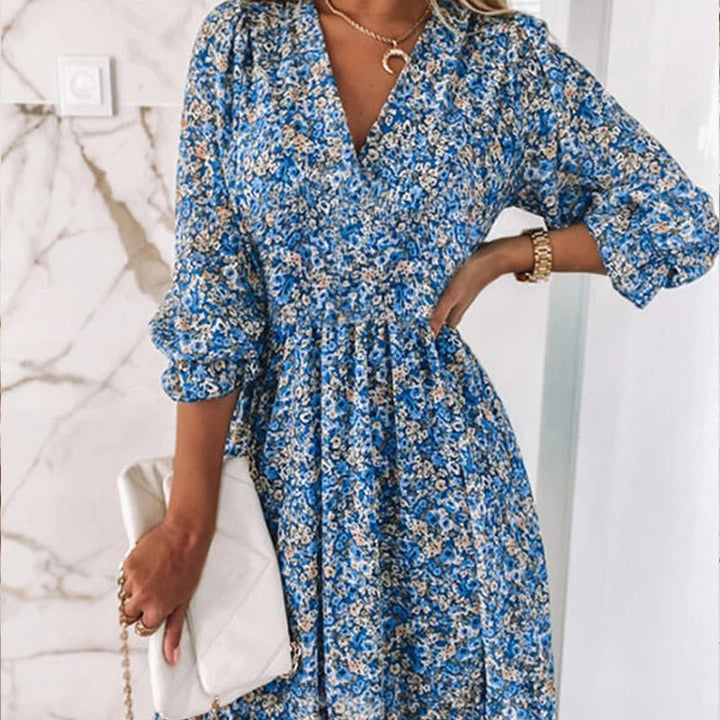 Vera | Robe Fleurie Élégante