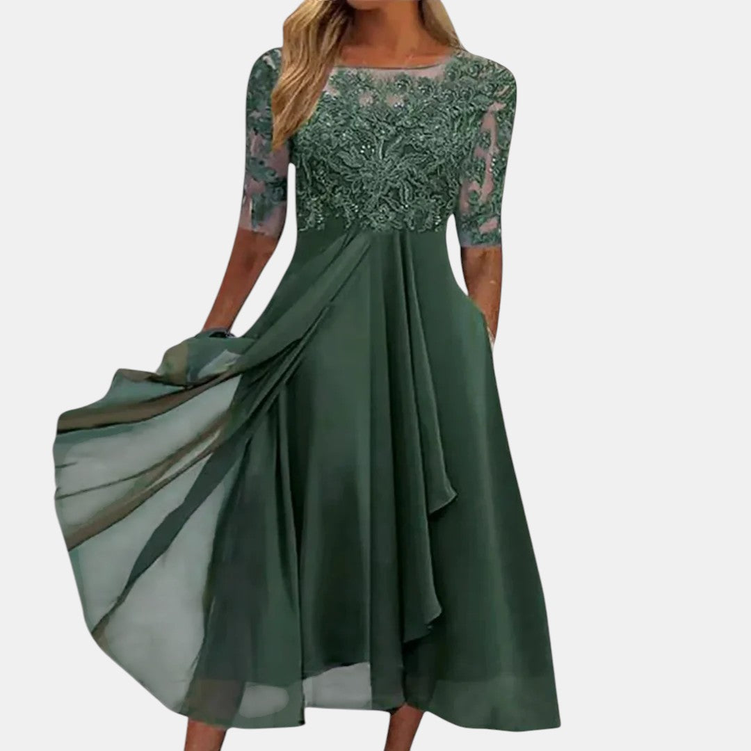 Chloe | Robe Élégante en Dentelle