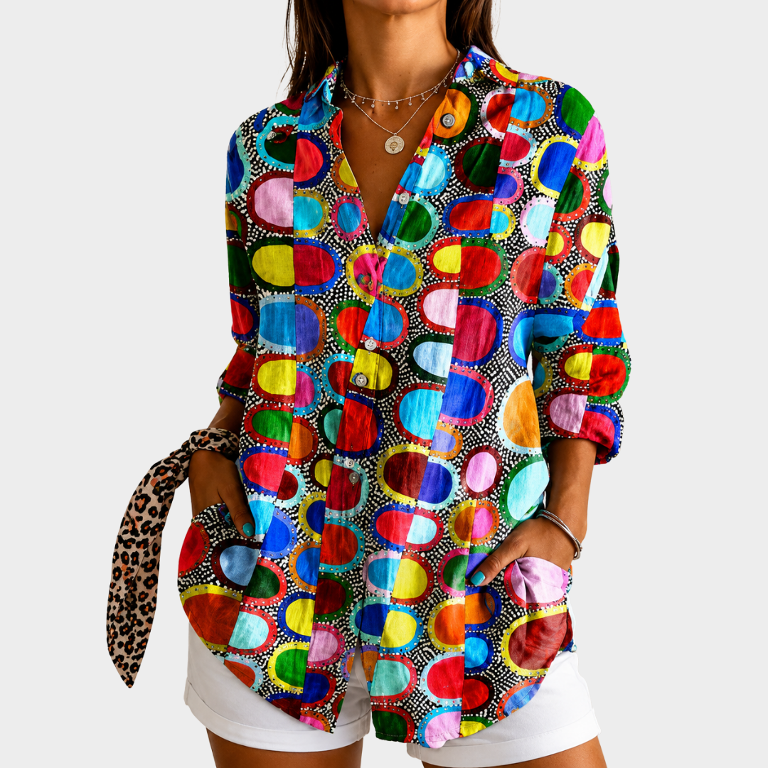 Blouse Joie Confettis Circulaires