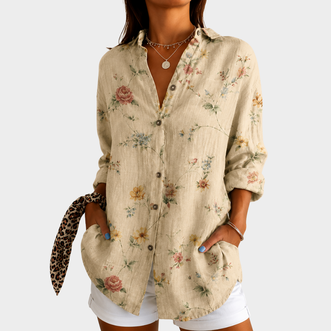Blouse Florale Murmure de Prairie