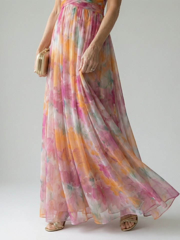Isel | Robe Maxi Portefeuille Souple