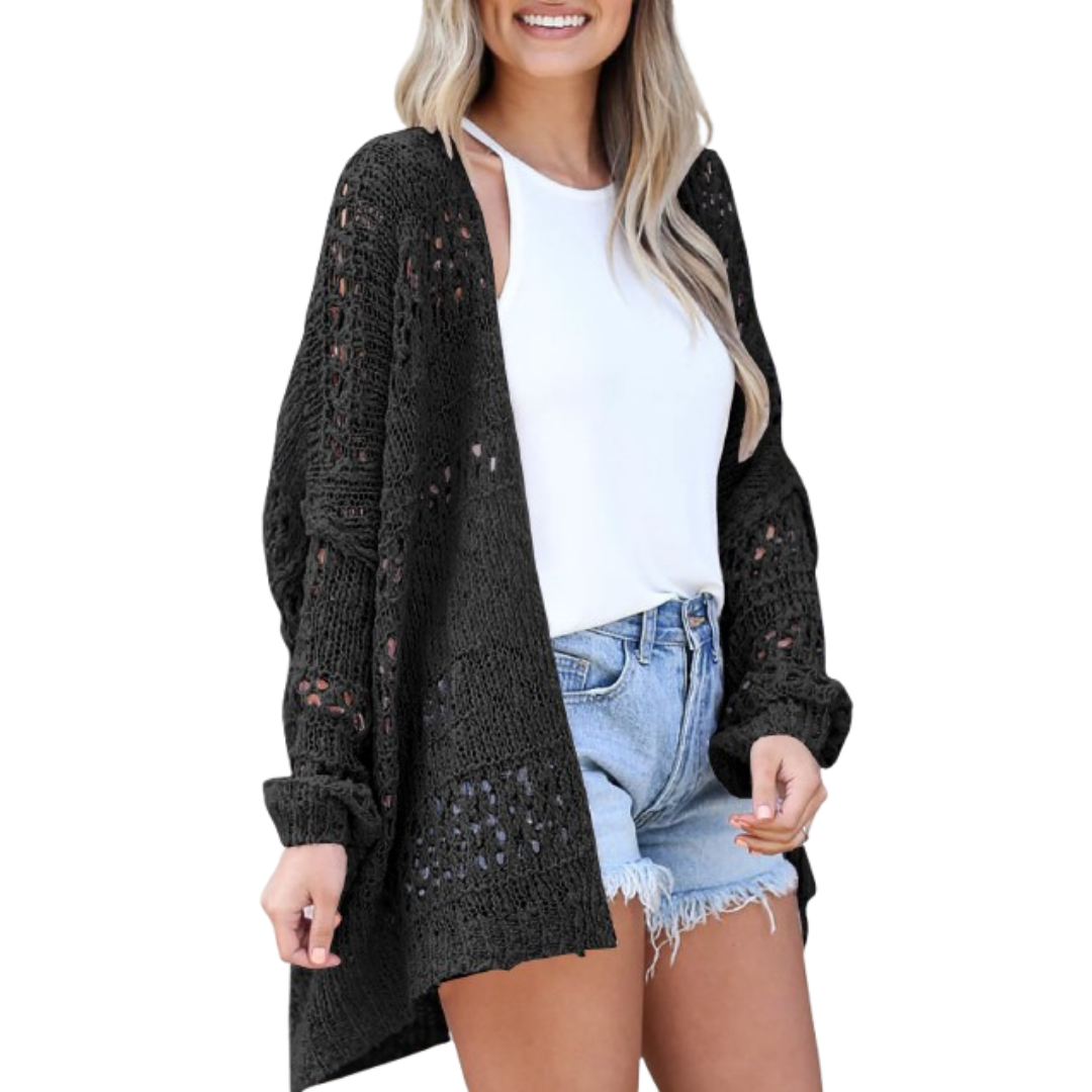 NAOMI | Cardigan d'Été Bohème Oversize Léger