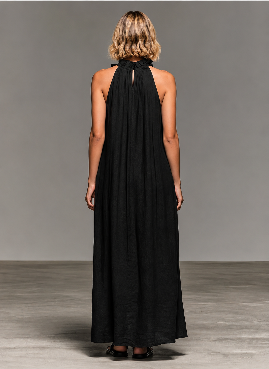Emma | Robe maxi douce à volants