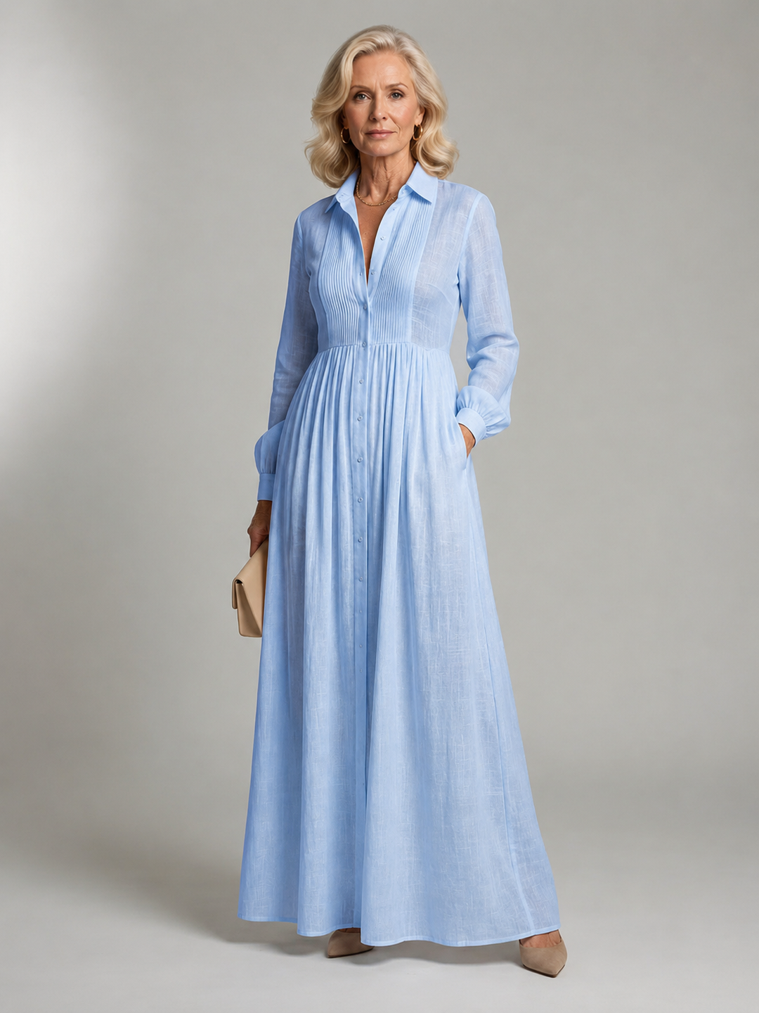 Lioren | Robe Maxi Douce et Fluide