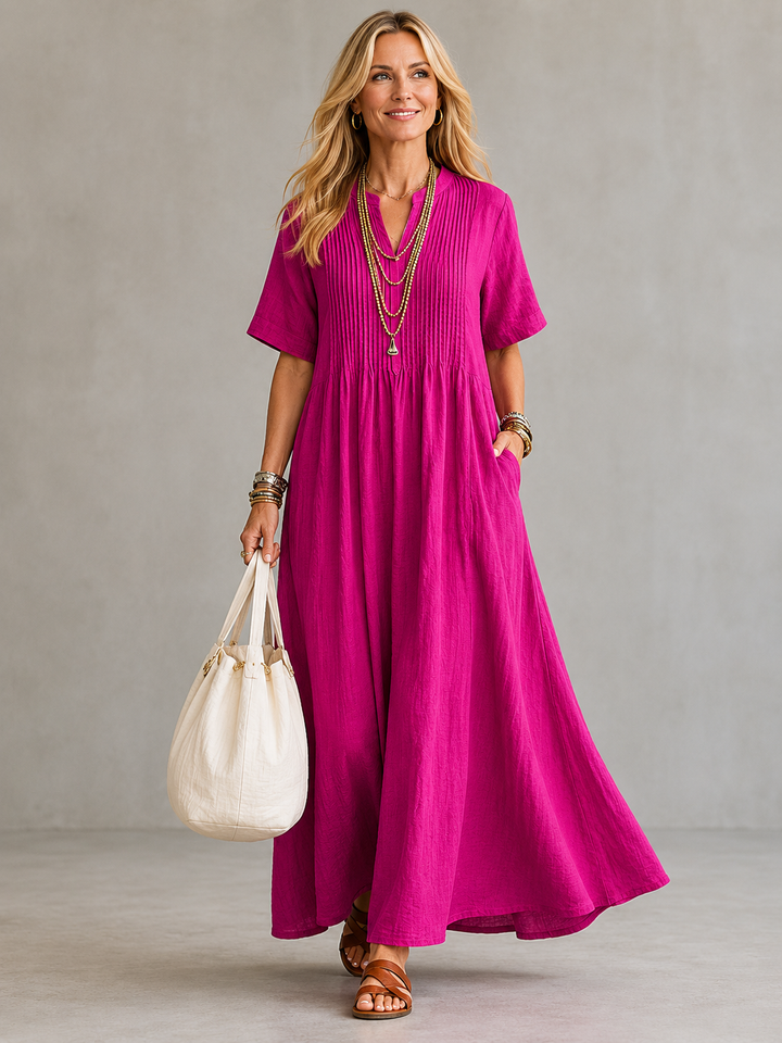 Nathalia | Robe Plissée