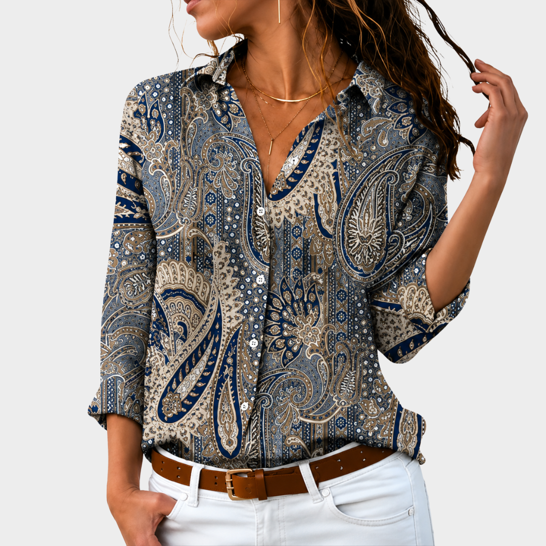 Blouse Cachemire Charme Intemporel