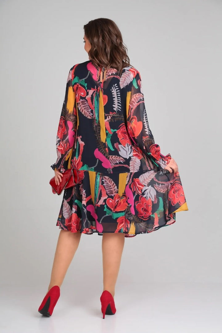 Florida – Robe élégante à fleurs