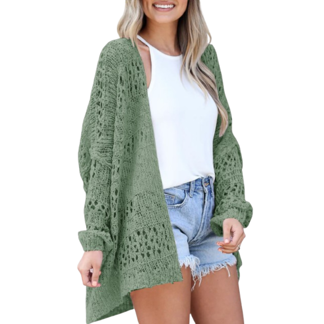 NAOMI | Cardigan d'Été Bohème Oversize Léger