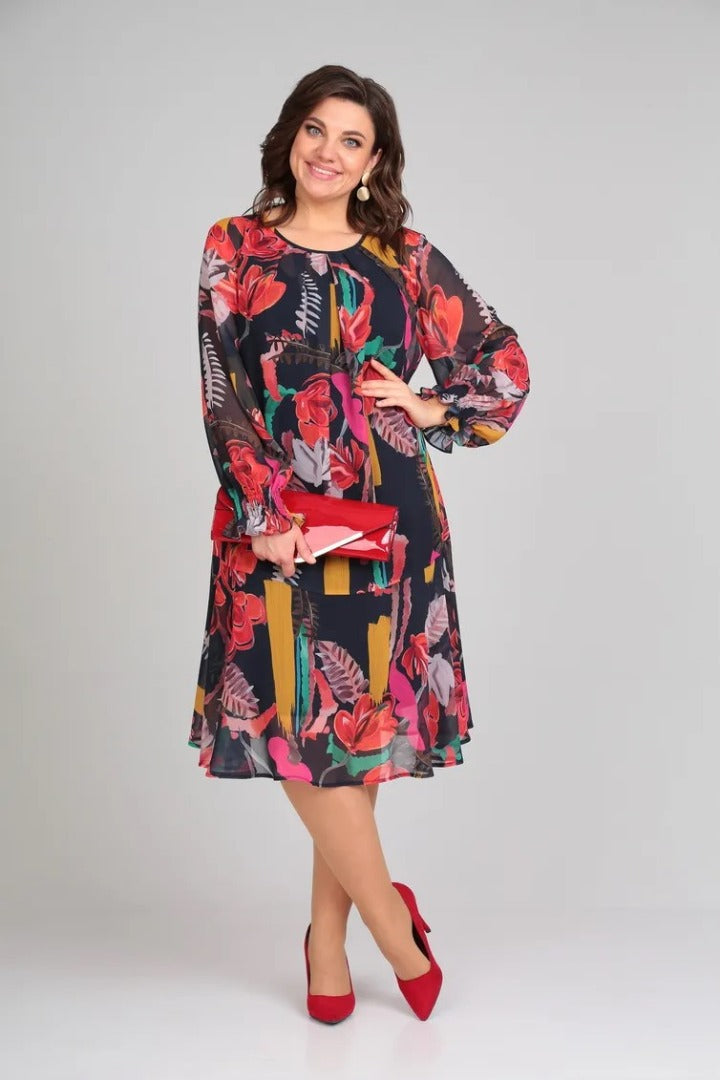 Florida – Robe élégante à fleurs