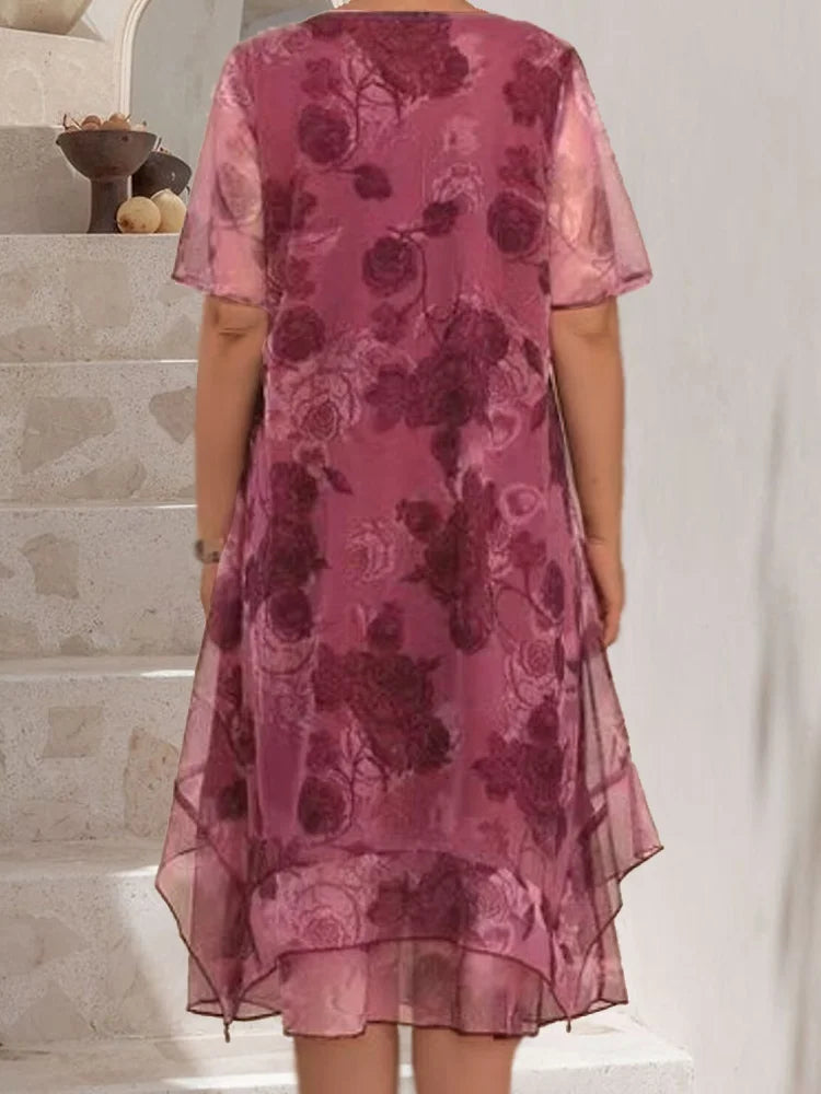 Marielle | Robe Plissée Élégante et Confortable
