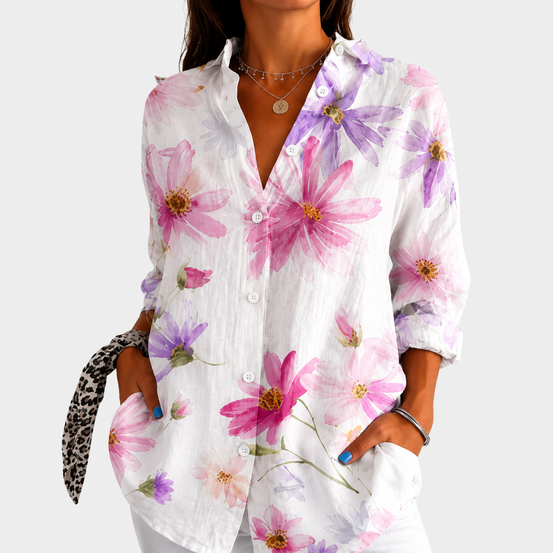 Blouse Harmonie Floraison Douce