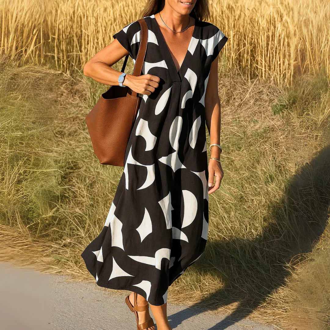 Valeria | Robe avec détails ajourés