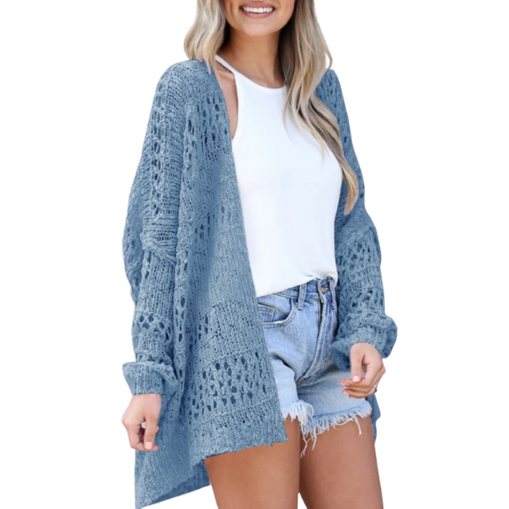 NAOMI | Cardigan d'Été Bohème Oversize Léger