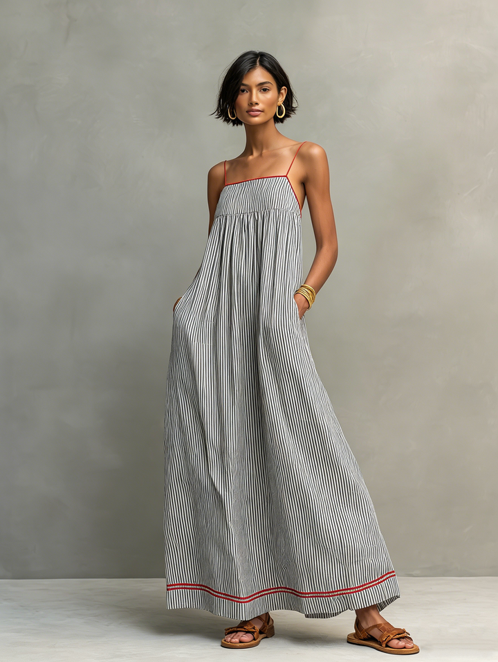 Robe femme brise méditerranéenne